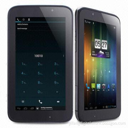 7-inch Android 4.0 Tablet PC with Phone Calling Function/Qualcomm MSM8225/Dual Core/GPS and BT 2.1
